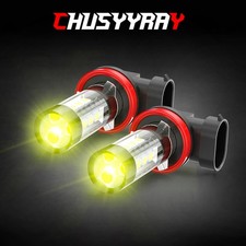 2x H11 H8 H9 3000K Golden Yellow LED Headlight Bulbs High Low Beam Fog Light picture