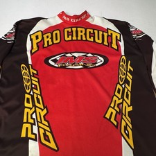 RaRE Pro Circuit IMS Mon Systeme Le Sportif Jersey Size 2XL Cycling Elbow Pads picture