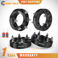 Set(4)1.5'' 6X5.5'' Wheel Spacers Adapters 108mm M14x1.5 For Silverado Sierra picture