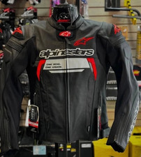 Alpinestars Missile Ignition V2 Original Cowhide Leather Motorbike Racing Jacket picture