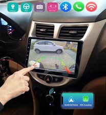 For 2012-17 Hyundai Accent Upgrade Wireless CarPlay Android Auto Navi Dash Radio picture