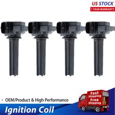4Pcs Replacement Ignition Coils For 2003-2011 Saab 9-3 2.0L Turbocharged UF526 picture