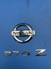 09-20 NISSAN Z34 370Z REAR TRUNK LID EMBLEM BADGE LOGO SET OEM picture