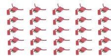 EDS Heavy-Duty 10 AWG Inline Fuse Holder with 30A & 40A ATC Blade 10  picture