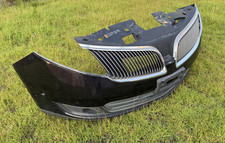 2013-2016 Lincoln MKS Front Bumper Cover Grille Assembly Brown J1 w Fog Parking picture