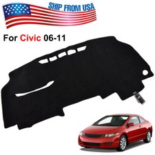 XUKEY Car Dash Mat Dashboard Cover Dashmat For Honda Civic 8th Sedan 2006-2011 picture