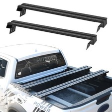 SYHVU Universal Truck Bed Rack with 2 Steel Board Adjustable Rack Cross Board picture