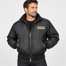 Gerbing's Heated Motorcycle Jacket Black Size 38/32 Vintage 12V Riding Gear S/M picture