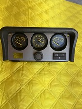 1983-1985 Porsche 944 Black Center Console Gauge Control Trim Panel picture