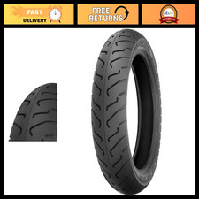 3.50-18 Bias Rear Tire, 60H Load Rating, All-Season Motorcycle Tire, Durable Per picture