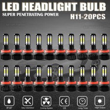 20x 4-Side H11 LED Headlight 6000K 1000W 18000LM High Low Beam Bulb Super Bright picture