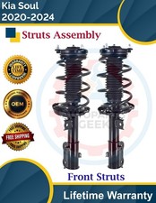New OE Front Left & Right Struts Assembly 2020-2024 Kia Soul Lifetime Warranty picture