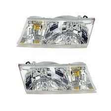 Headlights Front Lamps Pair Set for 98-02 Mercury Grand Marquis Left & Right picture