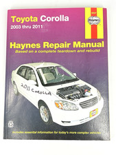 Haynes Repair Manual Toyota Corolla 2003 Thru 2011 Auto Maintenance 92037 picture