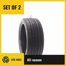Set of (2) Used 245/40ZR19 Continental ControlContact Sport SRS Plus - 7.5/32 picture