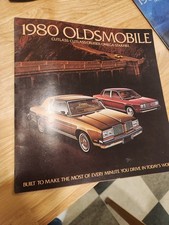 1980 Oldsmobile Cutlass Dealer Sales Brochure Cruiser Omega Starfire Original picture