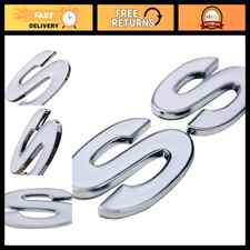 3D Chrome Trimmed SS Emblem Badge Replacement for 1996-2002 Camaro SS Classic picture