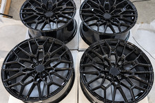 20 Black Rims Fits BMW M550i 330i 440i 530i 540i 740i 750i M3 M4 5x112 4️⃣RIMS picture