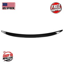 FORD FOCUS SD 2012-2018 Trunk Spoiler (Plastic-Piano Black) picture
