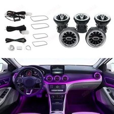 LED Air Vent Ambient Light For Mercedes Benz W117 CLA180 CLA200 CLA250 CLA45 5pc picture