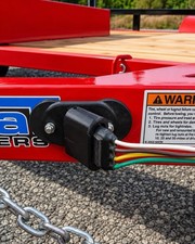 Magnetic 4-Pin Trailer Wiring Harness Holder Trailer Plug Adapter picture