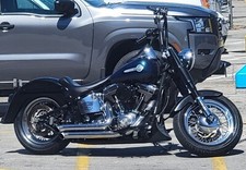 Fiberglass New Shorty Chopped Front Fender Harley Softail Touring Bagger picture