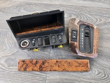92-99 BMW E36 Interior Wood Trim Set Shift Bezel Glovebox Cubby OEM picture