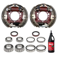 12K-16K Trailer Hydraulic Brakes 12.25x5 Hardware Kit LH RH picture