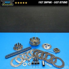 1962-67 CZ 250 CZ250 TYPE 475 CLUTCH BASKET INNER HUB BOSS PRESSURE PLATE DISCS  picture
