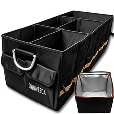 90L Large Car Trunk Organizer with 30L Removable Leakproof Cooler Bag picture