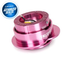 NEW NRG HEART SHAPE QUICK RELEASE PINK BODY AND RING + HARDWARE SRK-143PK picture
