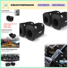 4PCS Engine Guard Bumper Crash Bar Protectors Slider 22mm/25mm/28mm - Durable Sa picture