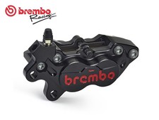 BREMBO RACING BLACK WITH RED LOGO FRONT AXIAL LEFT BRAKE CALIPER CNC P4-40RR picture