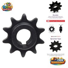 Versatile 10 Tooth Sprocket with 5/8