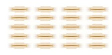 OER 20 Piece Headliner Clip Set For 1970-1974 Pontiac Firebird Chevy Camaro picture