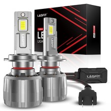 2x Lasfit H7 LED Headlight Bulbs High Beam 6000K Extremely Bright White 13000LM picture