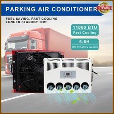 12V 11000 BTU Truck Cab Air Conditioner Split AC Fits Semi Trucks Bus RV Caravan picture