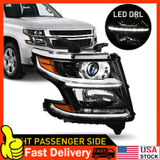 Fits 2015-2020 Tahoe Suburban Black Projector Headlight Passenger Right picture