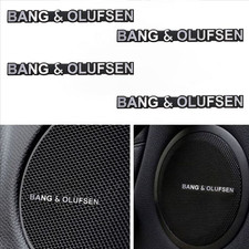 4pc Metal BO Bang Olufsen Hi-Fi Car Speaker Emblem Audio Decorative Badges picture