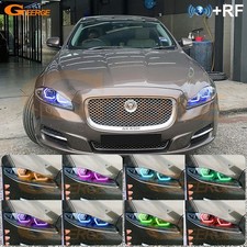 For Jaguar XJ XF XE F-Pace Concept M4 Iconic Style RGB LED Angel Eyes Halo Rings picture