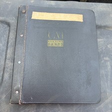 VINTAGE 1948 Buick Product Service Bulletins Dealer Binder picture