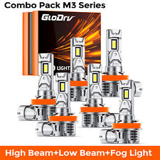 6x Combo LED Headlight Bulbs High Low Beam Fog Light for Toyota Tacoma 2016-2022 picture