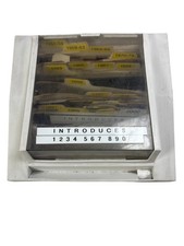 Vintage Johnson Evinrude Outboard Microfiche Cards Parts Catalog Lot Box OEM picture