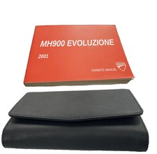 2001 Ducati MH900 Evoluzione Motorcycle Owner's Manual Book picture