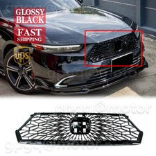For Honda Accord 23-2025 Type-S Style Gloss Black Front Bumper Mesh Grille Grill picture