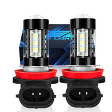 2PCS AUIMSOCO H11 LED Bulbs Fog Light White Kits For Jeep Grand Cherokee 2014-18 picture