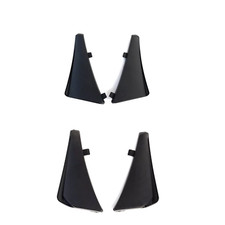 2020-2027 Chevrolet Corvette C8 Front & Rear Molded Splash Guards Black OEM GM picture
