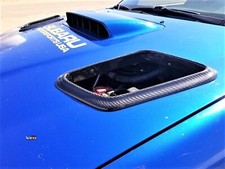 RPG WRC S12B Twill Carbon Bonnet Hood Vent for 06 07 Subaru Impreza WRX STi GDF picture