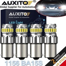 4X 1156 LED Reverse Light Canbus Error Free BA15S Backup Bulb 6500K White 2400LM picture