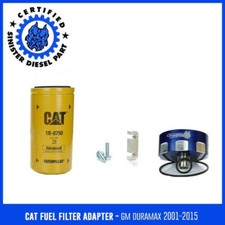 Sinister Diesel Cat Fuel Filter Adaptor for GM Duramax 2001-2015 picture